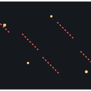 Diagonale Hotpixel-Spuren im Bild